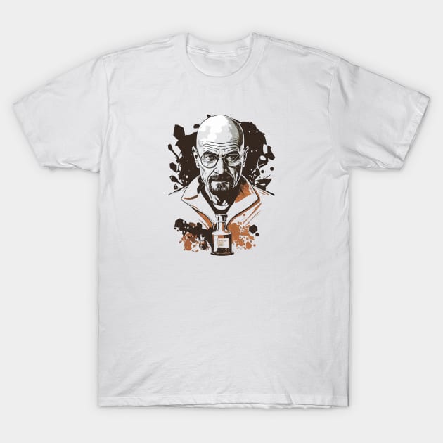 Walter White Graphic Design - Original Artwork T-Shirt by Labidabop